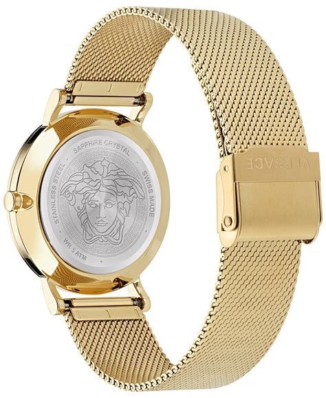 Women's Swiss New Generation Gold Ion Plated Stainless Steel 